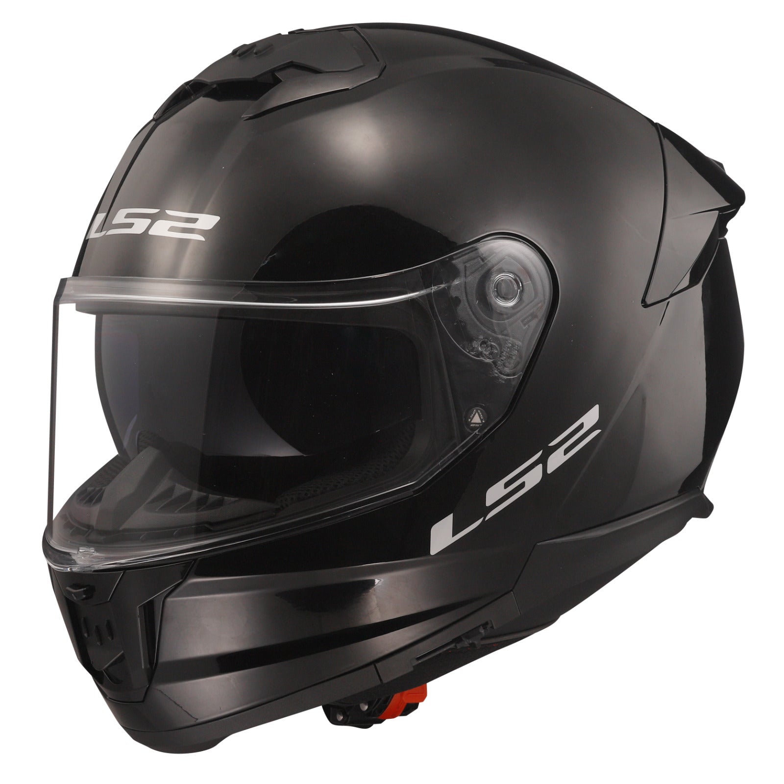 ls2 black helmet