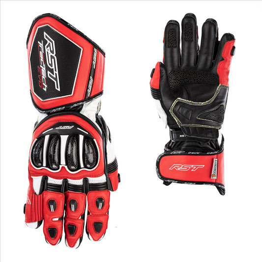 RST Tractech Evo 4 CE Mens Gloves - Red