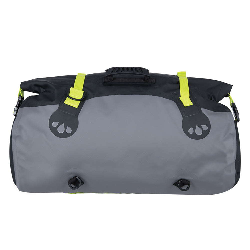 Oxford Aqua T-30 Motorcycle Roll Bag - Black/Grey/Fluo