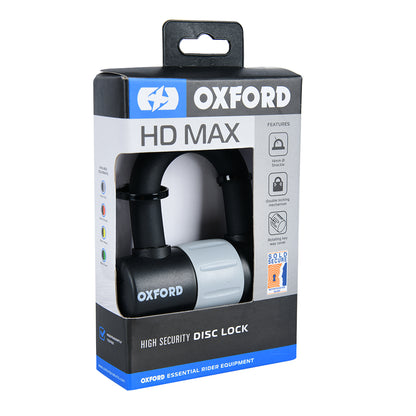 Oxford HD MAX Disc Lock - Black