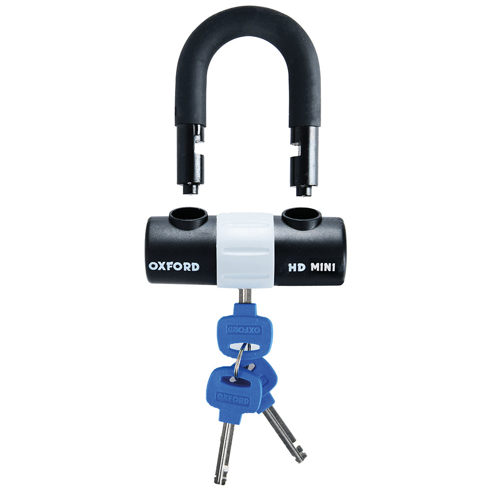 Oxford HD Mini Shackle Lock - Black