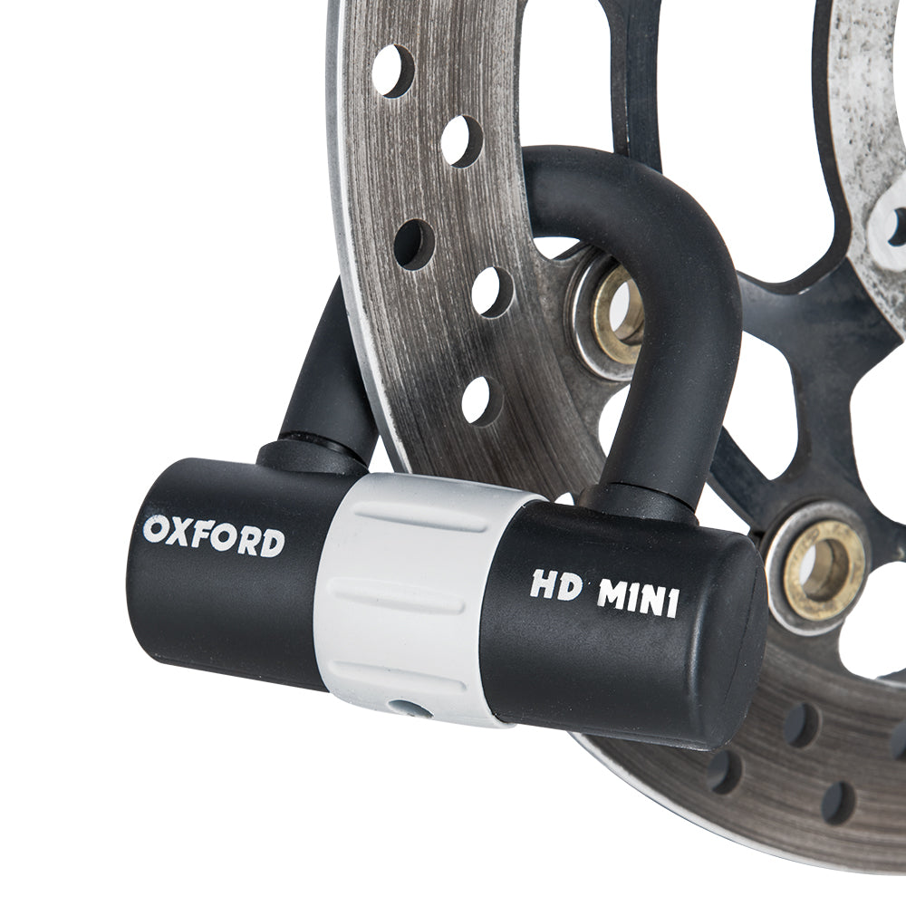 Oxford HD Mini Shackle Lock - Black