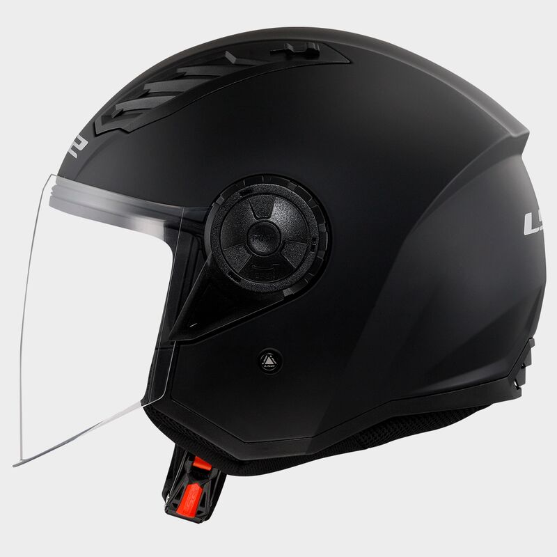 Riderwear | LS2 OF616 Airflow-II Open Face Helmet - Matt Black