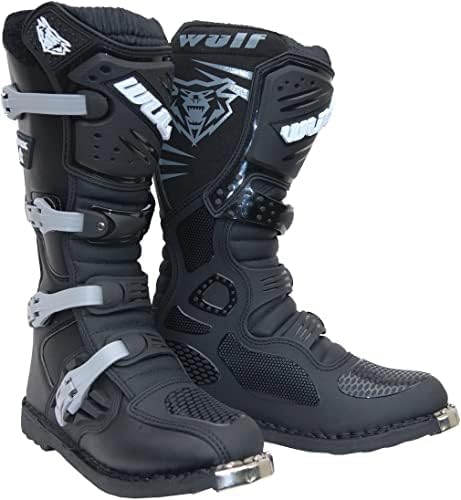 WULFSPORT TRACKSTAR ADULT MOTOCROSS BOOTS - BLACK