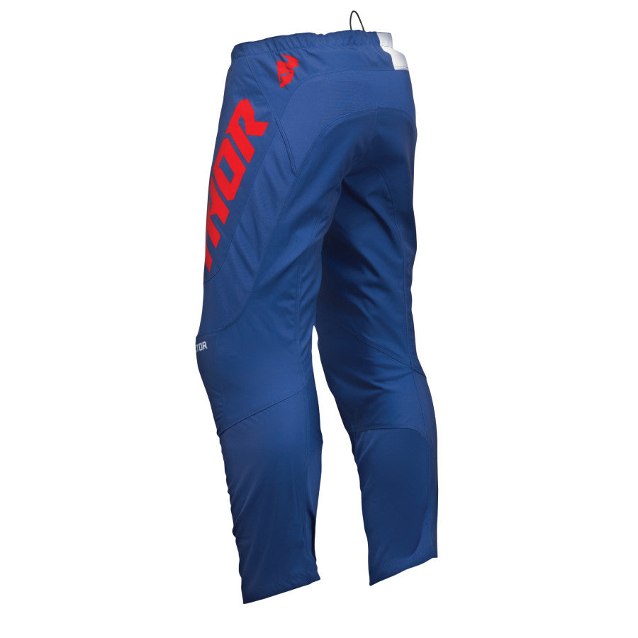 Thor Sector Checker Adult Motocross Trouser - Navy/Red