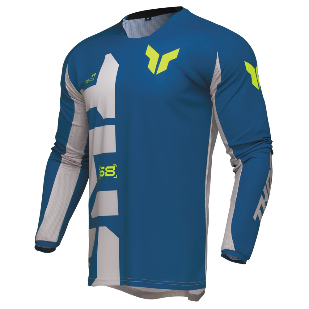 Thor Launchmode Motocross Jersey - Forge Blue