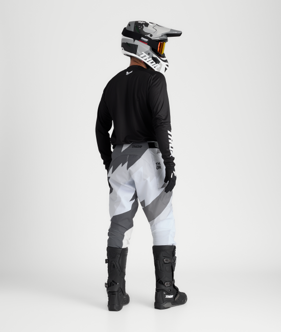 Thor Launchmode Motocross Jersey - Brave Black Grey