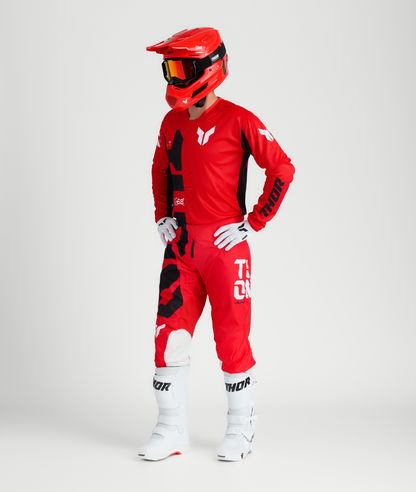 Thor Launchmode Motocross Jersey - Forge Red