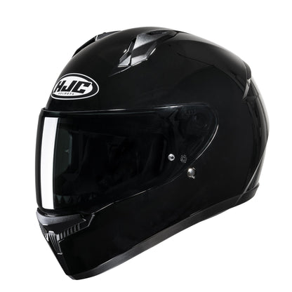 HJC C10 Solid Motorcycle Full Face Helmet - Black