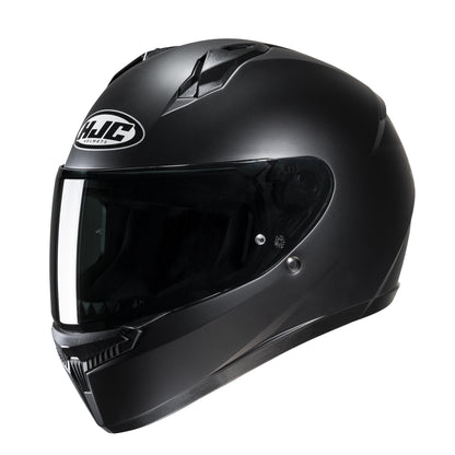 HJC C10 Solid Motorcycle Full Face Helmet - Matt Black