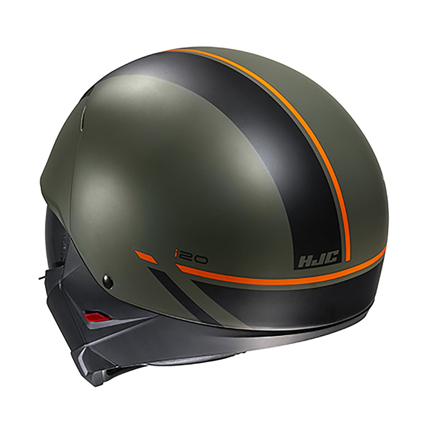 HJC I20 Batol Motorcycle Open Face Helmet - Green