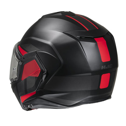 HJC I100 Beis Motorcycle Flip Up Helmet - Red