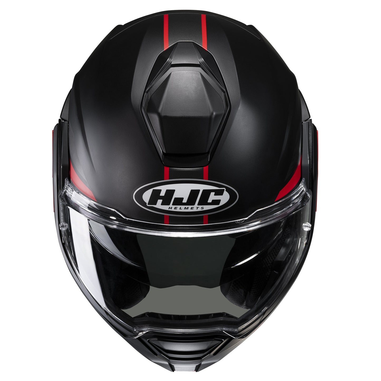 HJC I100 Beis Motorcycle Flip Up Helmet - Red