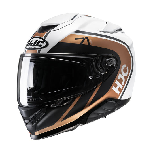 HJC RPHA 71 Mapos Motorcycle Full Face Helmet - Gold Brown