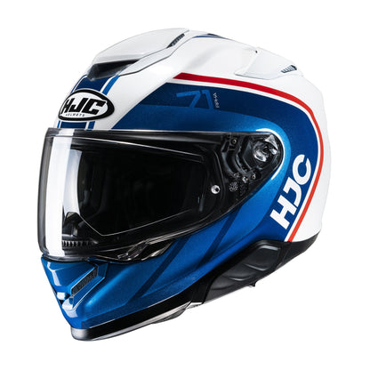 HJC RPHA 71 Mapos Motorcycle Full Face Helmet - White/Red/Blue