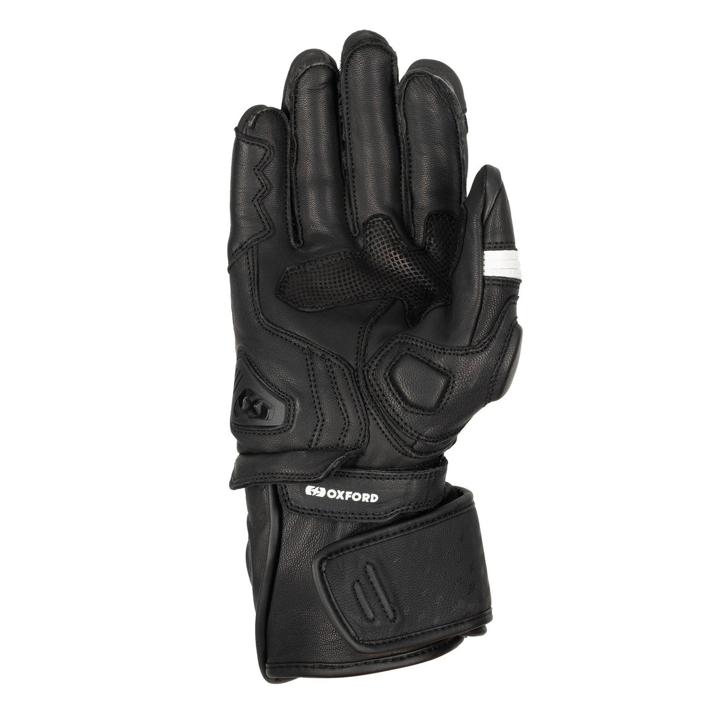 Oxford Nexus 1.0 Mens Motorcycle Gloves - Black/White