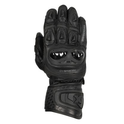 Oxford Nexus 1.0 Mens Motorcycle Gloves - Stealth Black