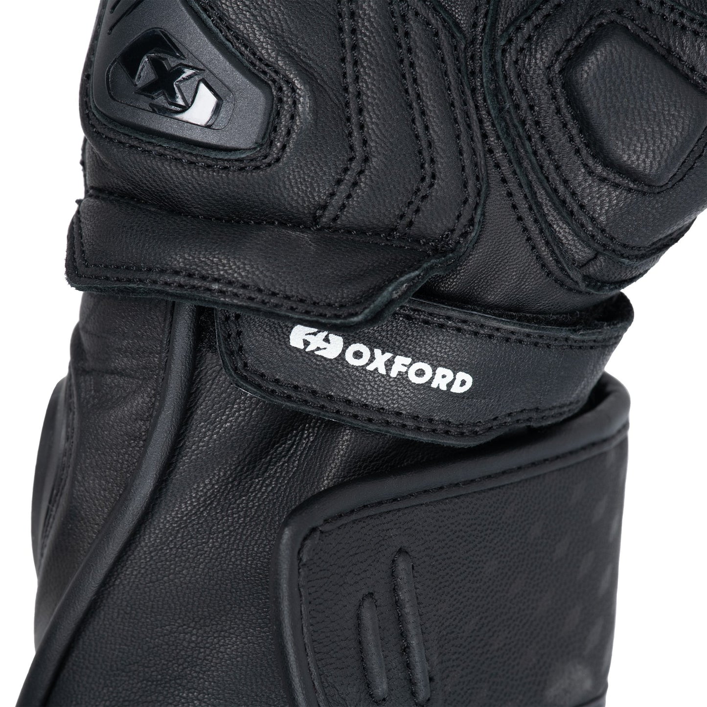 Oxford Nexus 1.0 Mens Motorcycle Gloves - Black/White