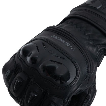 Oxford Nexus 1.0 Mens Motorcycle Gloves - Stealth Black