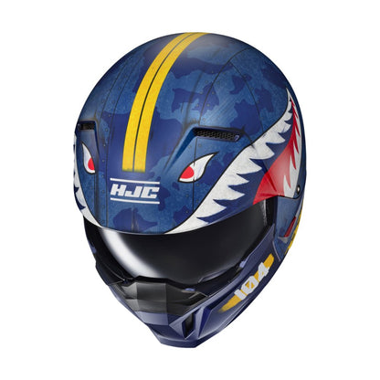 HJC I20 Vanguard Call of Duty Motorcycle Open Face Helmet - Blue