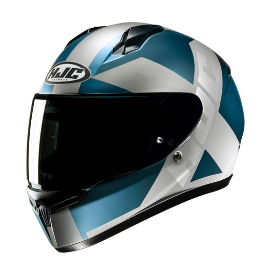 HJC C10 Tez Motorcycle Full Face Helmet - Blue