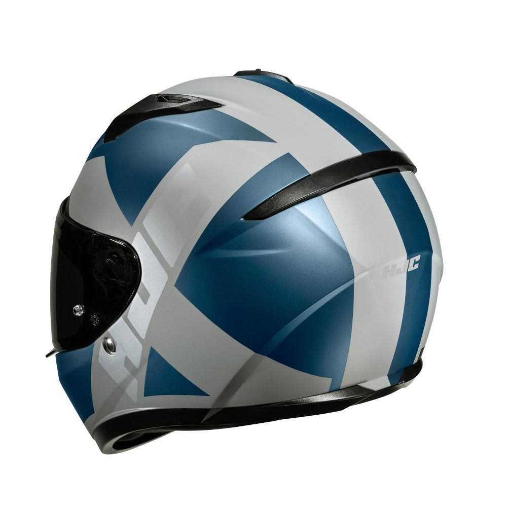 HJC C10 Tez Motorcycle Full Face Helmet - Blue