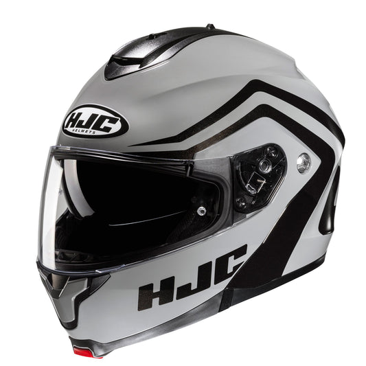 HJC C91N Nepos Motorcycle Flip Up Helmet - Black