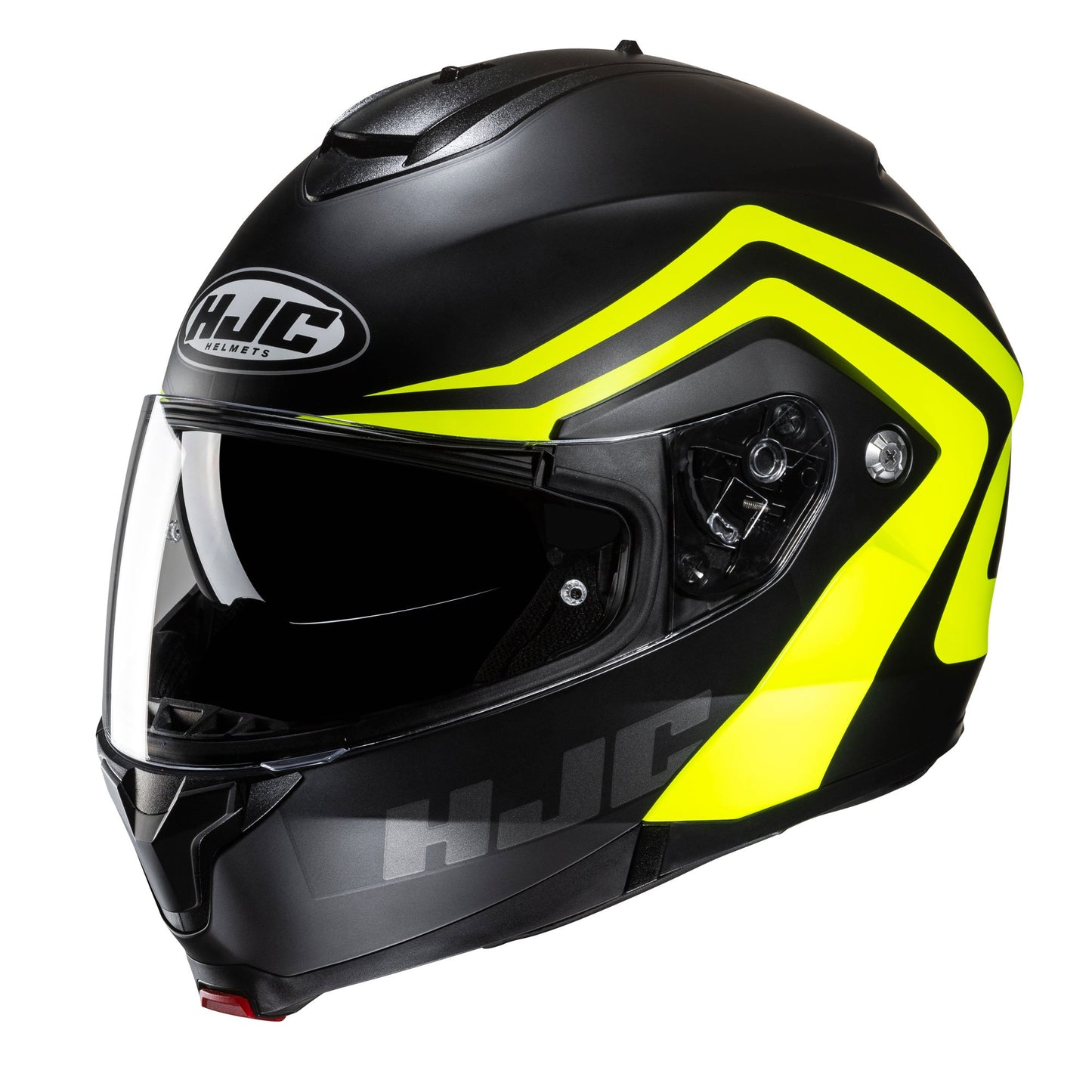 HJC C91N Nepos Motorcycle Flip Up Helmet - Yellow