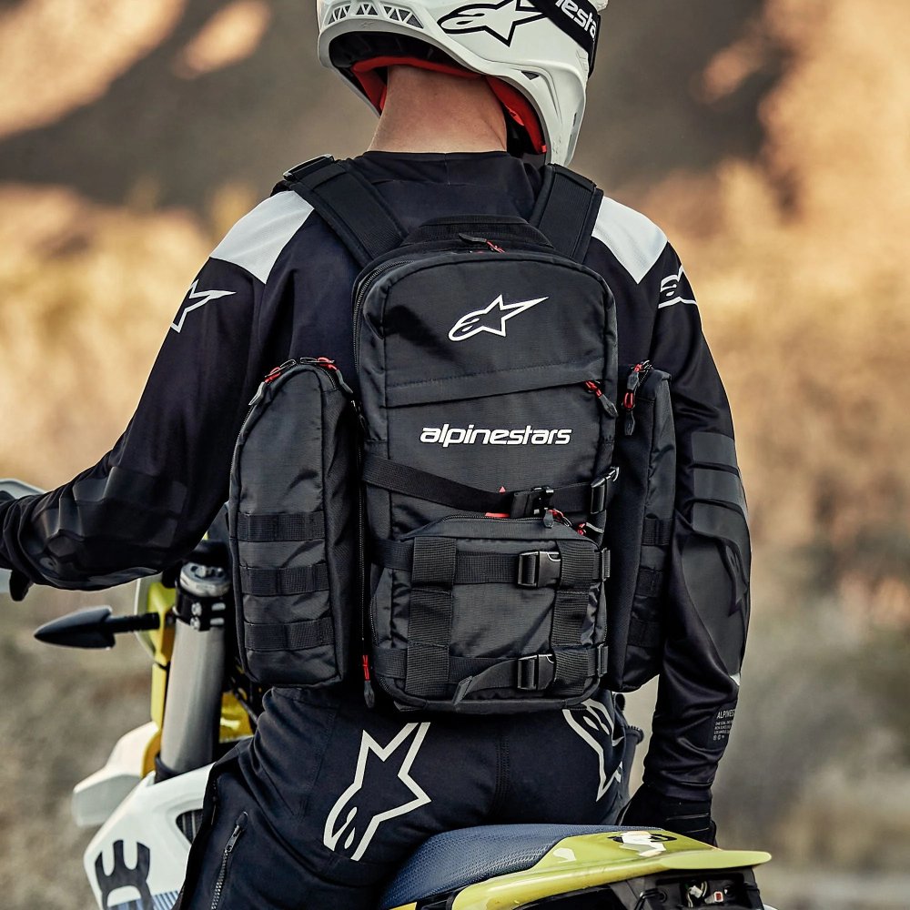 Alpinestars Techdura Tactical Motorcycle Pack Warm - Black/White