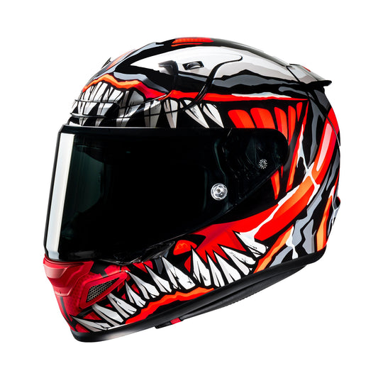 HJC RPHA 12 Motorcycle Full Face Helmet - Maximized Venom Marvel