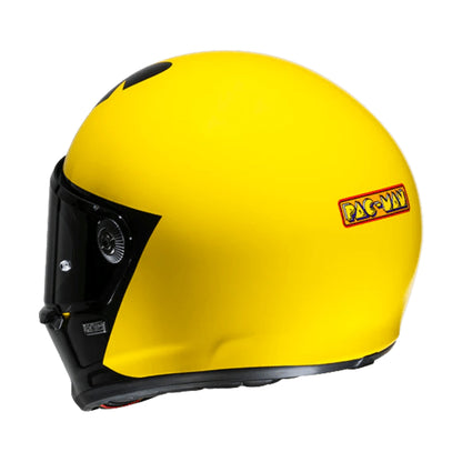 HJC V10 Pac-Man Bandai Namco Motorcycle Full Face Helmet - Yellow