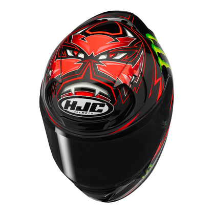 HJC RPHA 12 Motorcycle Full Face Helmet - Quartararo Replica