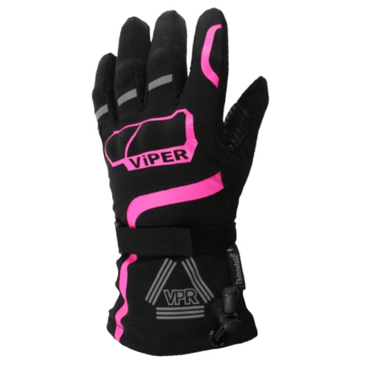 ViPER Shadow Black Pink CE Approved Gloves