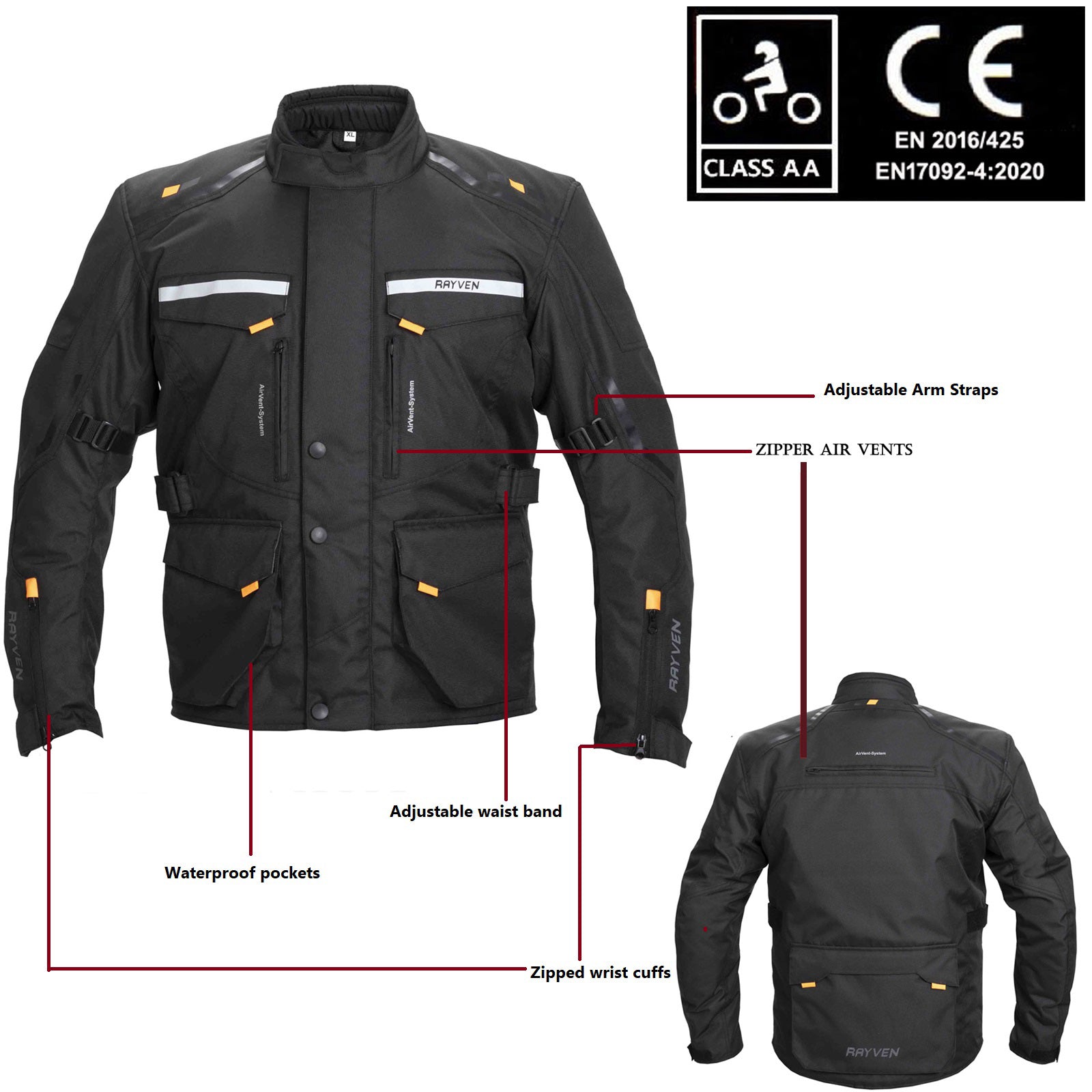 Rayven on sale motorcycle jacket