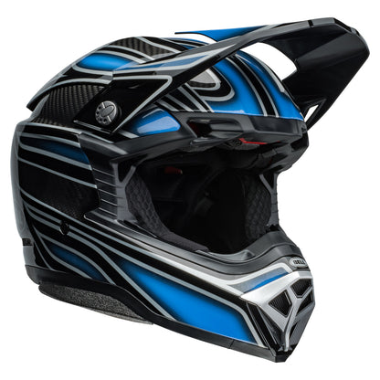 Bell MX 2024 Moto-10 Spherical Mips Adult Helmet (Webb Marmont Blue)
