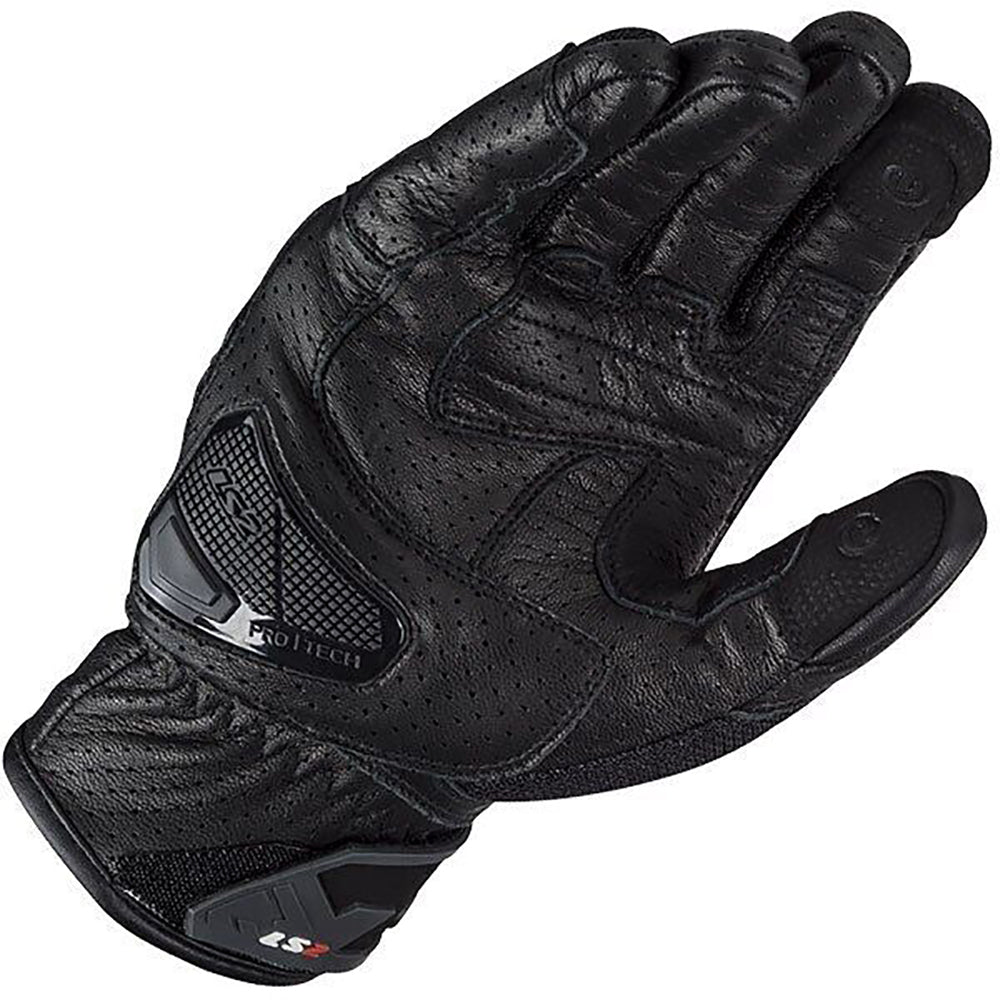 LS2 AIR RAPTOR Mens Motorbike Gloves - Black