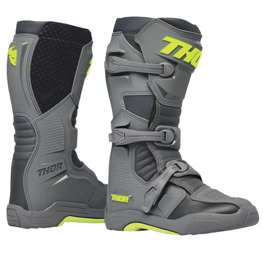 Thor Blitz XR Adult Motocross Boots - Grey