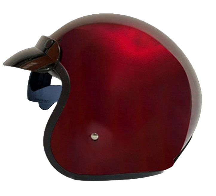 Viper RSV06 Plus Open Face Helmet - Burgundy