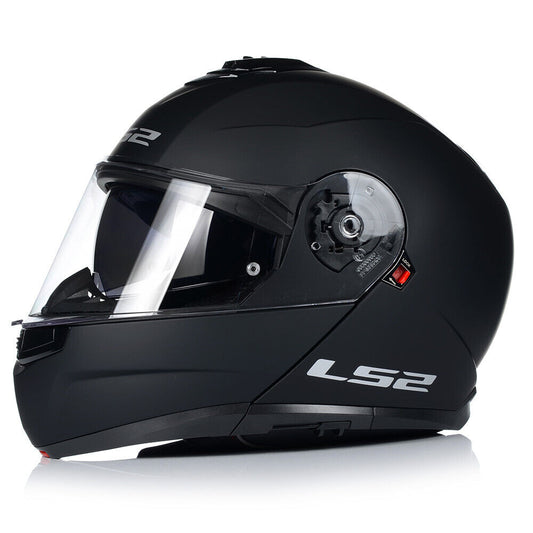 LS2 FF908 STROBE-II Flip-up Helmet - Matt Black