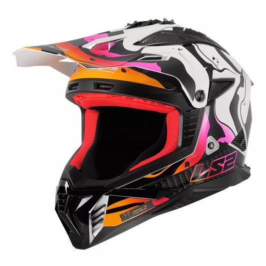 Riderwear | LS2 MX708 FAST II Wash White Motocross Helmet
