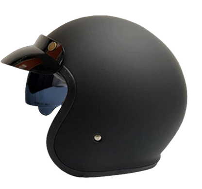 Viper RSV06 Plus Open Face Helmet - Matt Black