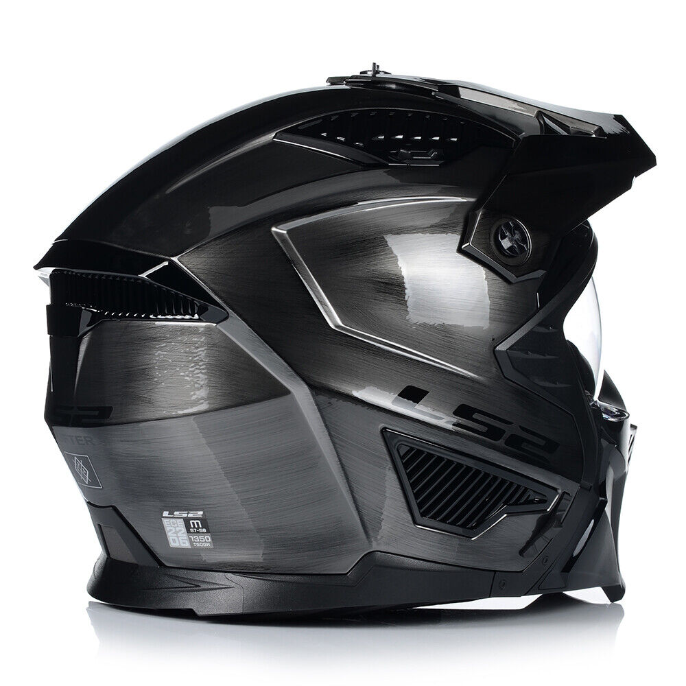 Riderwear | LS2 OF606 DRIFTER Jeans Modular Helmet - Titanium