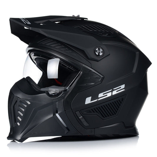 Riderwear | LS2 OF606 DRIFTER Open Face Helmet - Matt Black