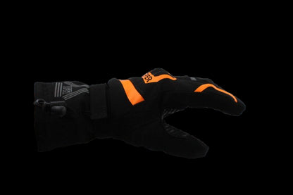 ViPER Shadow Black Orange CE Approved Gloves