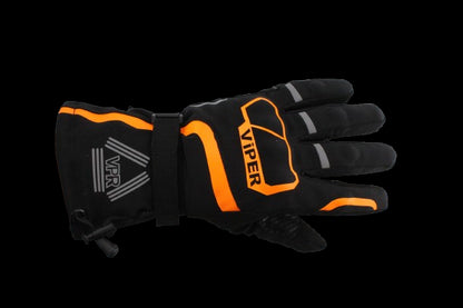 ViPER Shadow Black Orange CE Approved Gloves