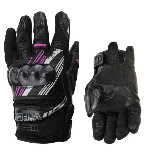 ViPER Summer Motorcycle Rage CE Approved Gloves Pink