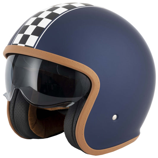 VCAN H589 Victory Helmet - Matt Blue