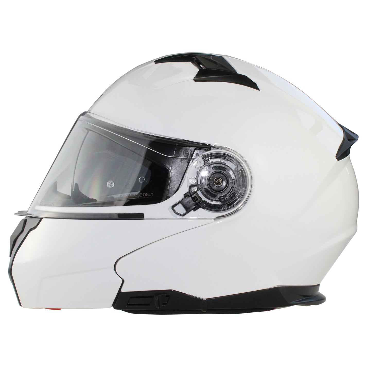 Riderwear | 3GO E335 Flip Up Helmet Touring Helmet - White