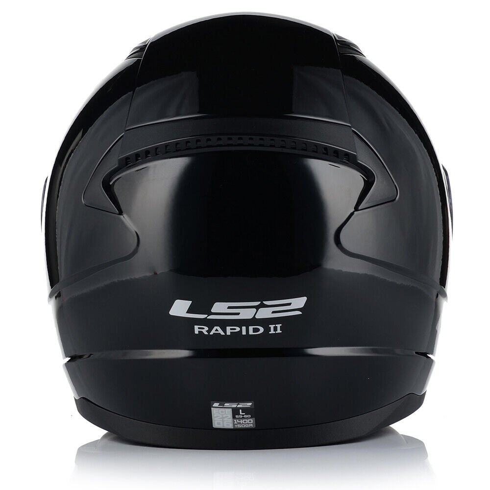 Riderwear | LS2 FF353 Rapid II ECE2206 Motorbike Full Face Helmet- Black