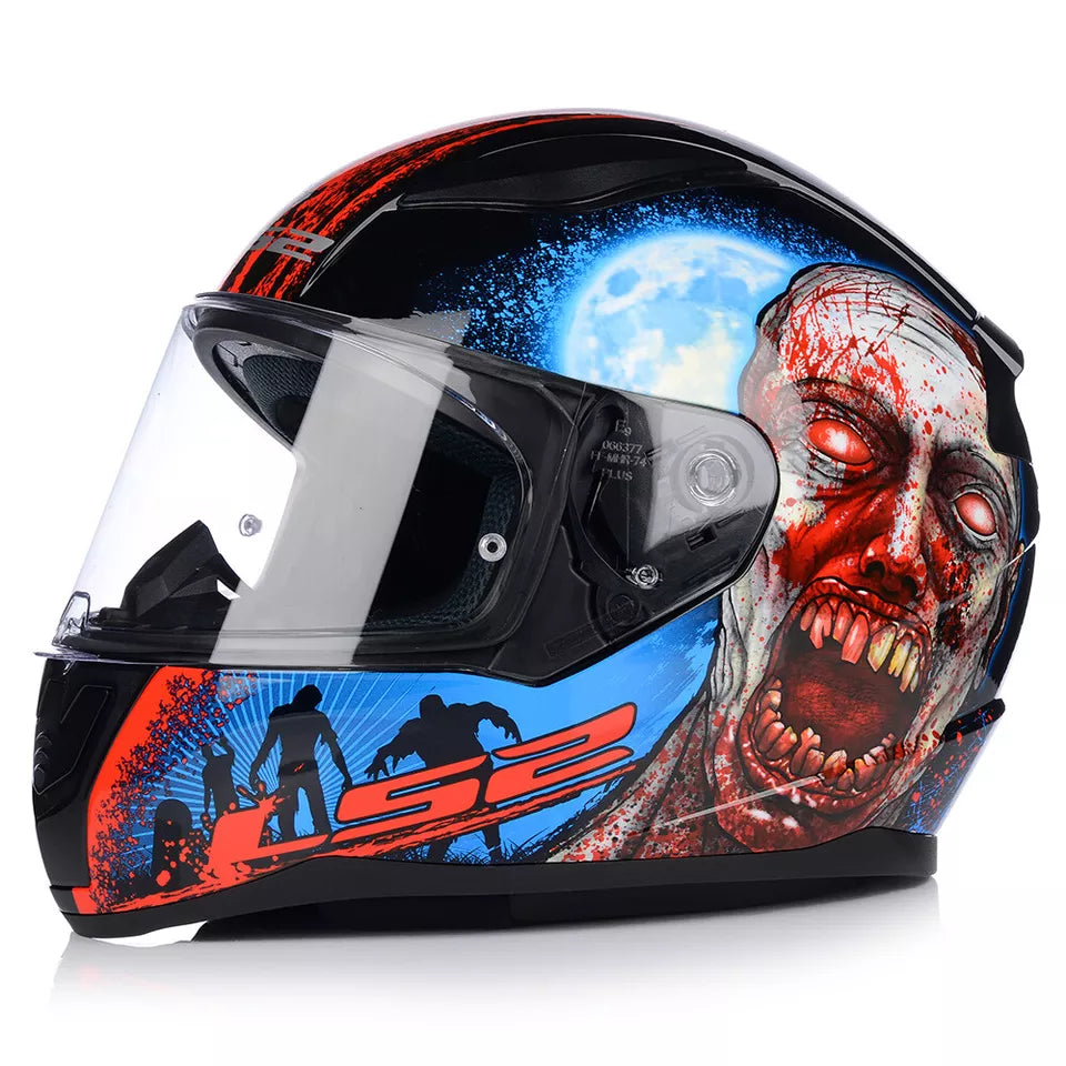 Riderwear | LS2 FF353 RAPID-II ZOMBIE Full Face Helmet